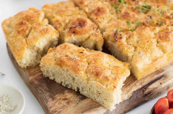 Receita de Focaccia sem Sovar