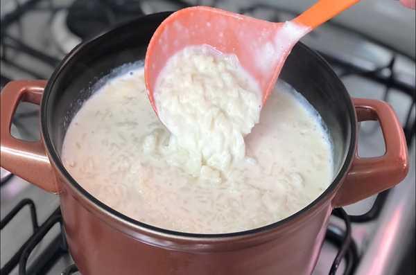 Receita de Arroz Doce