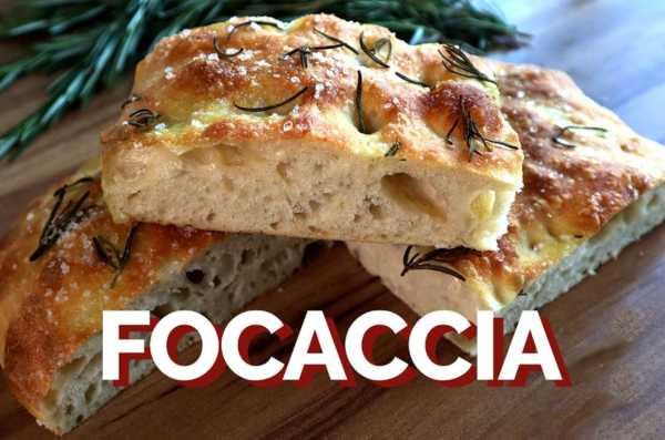 Receita de Focaccia Simples