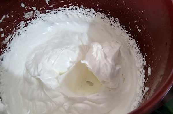 Receita de Chantilly Caseiro com Clara de Ovo