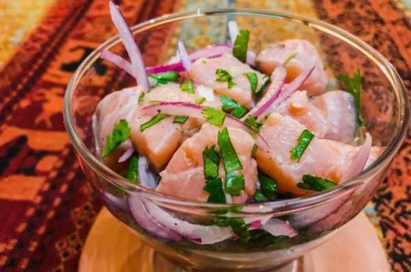 Receita de Ceviche de Salmão