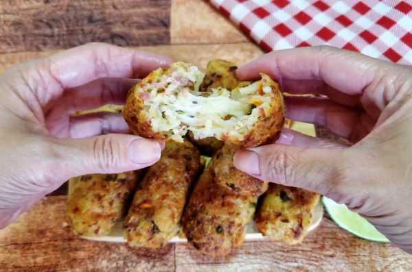 Bolinho de Arroz na AirFryer - Fácil e Rápido